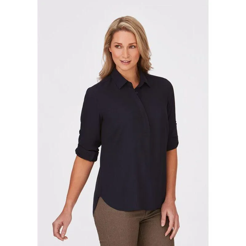 2211 City Collection Roll Up Sleeve Shirt for Women