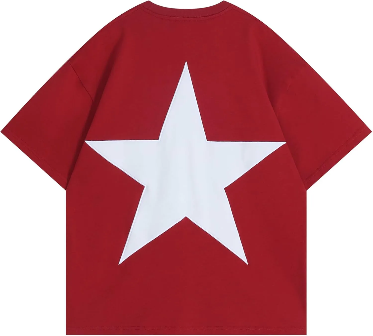 Aelfric Eden Star Graphic Tees Unisex Oversized Tshirts Casual Summer Baggy Streetwear Tops