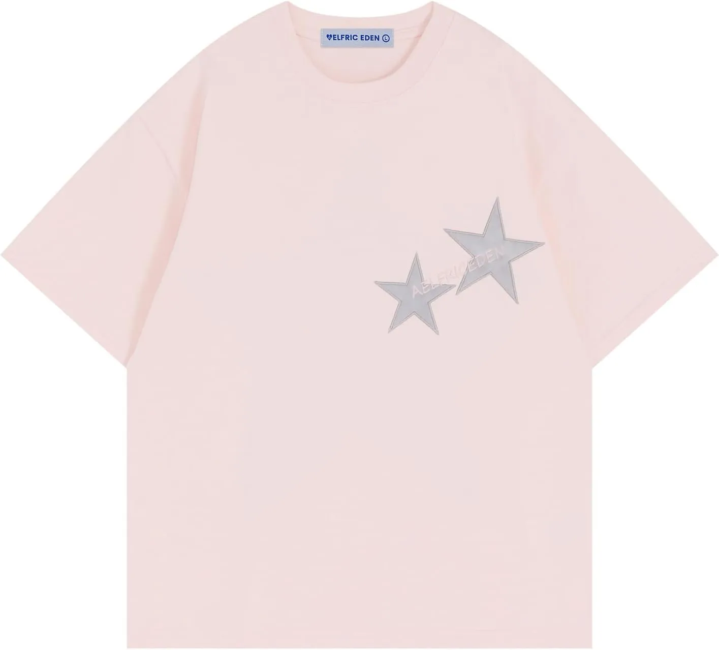Aelfric Eden Star Graphic Tees Unisex Oversized Tshirts Casual Summer Baggy Streetwear Tops