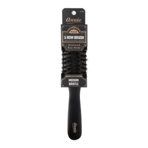Annie Premium Medium 5 Row Boar Bristle Brush