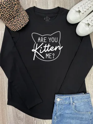 Are You Kitten Me? Olivia Long Sleeve Tee
