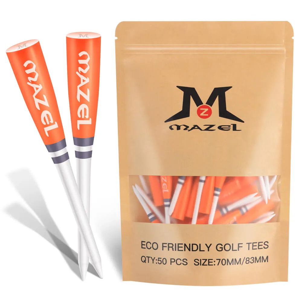 Bamboo Baseball Bat Shaped Golf Tee