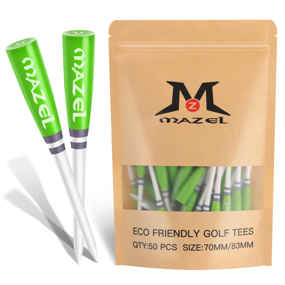 Bamboo Baseball Bat Shaped Golf Tee