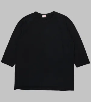 Baseball Tee Black