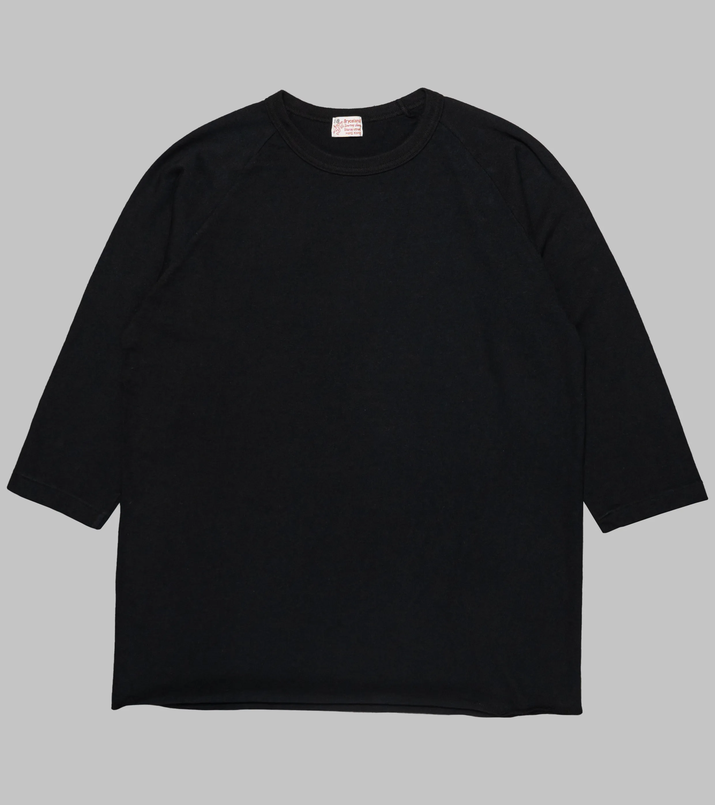 Baseball Tee Black