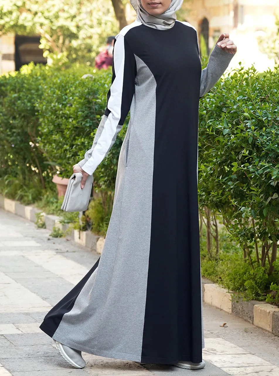 Colorblock Sporty Dress