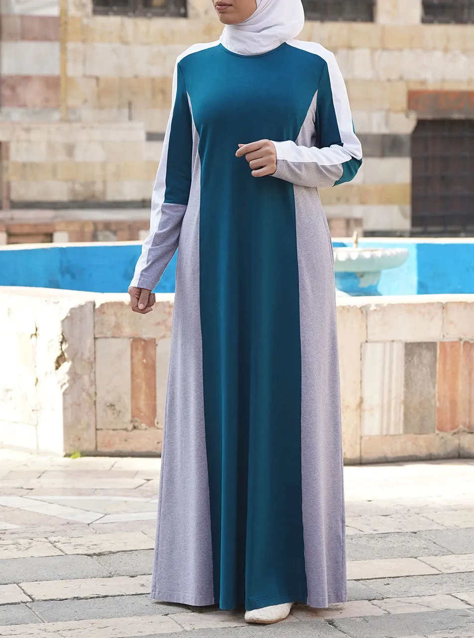 Colorblock Sporty Dress