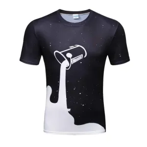 Colorful 3D Printed High Quality Tees #paint