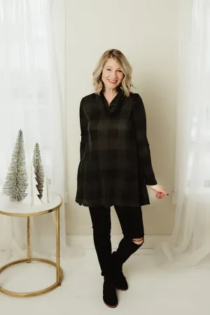 Cowl Relaxed Plaid
