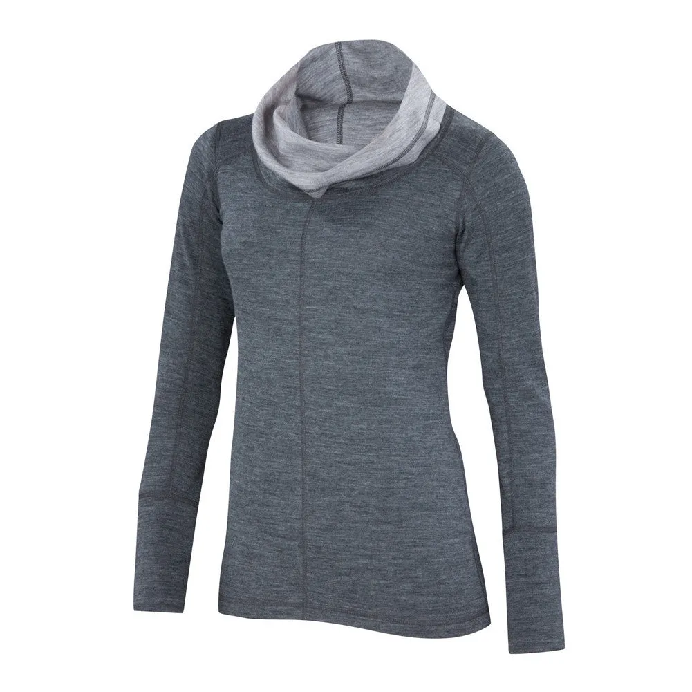 Dyad Cowl Neck Shirt by Ibex