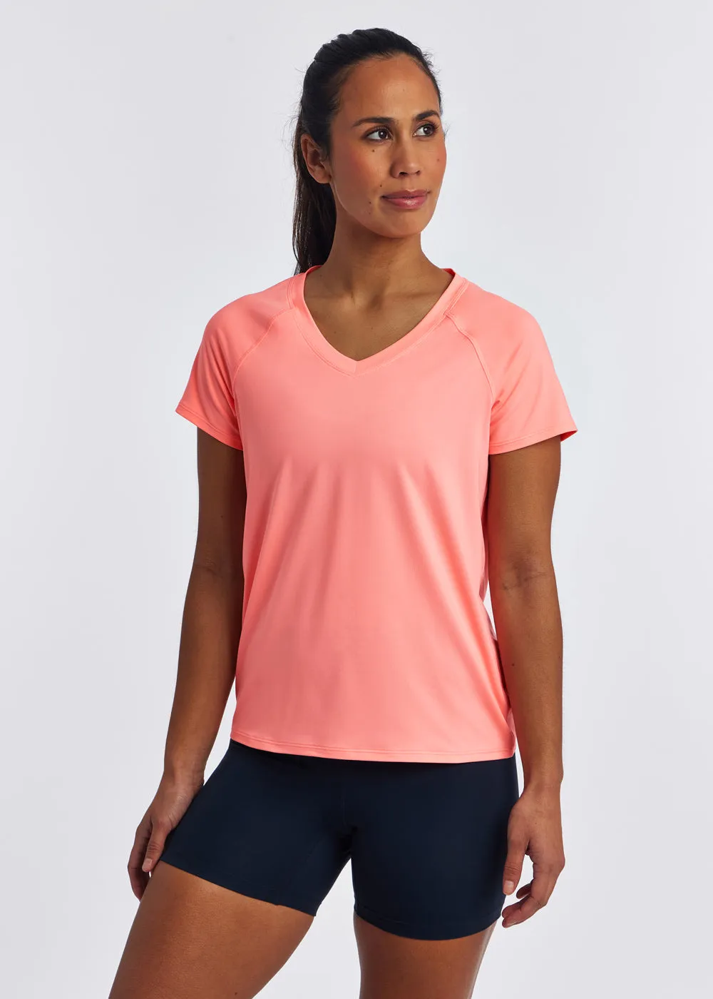 Essential Bird V Neck Short Sleeve