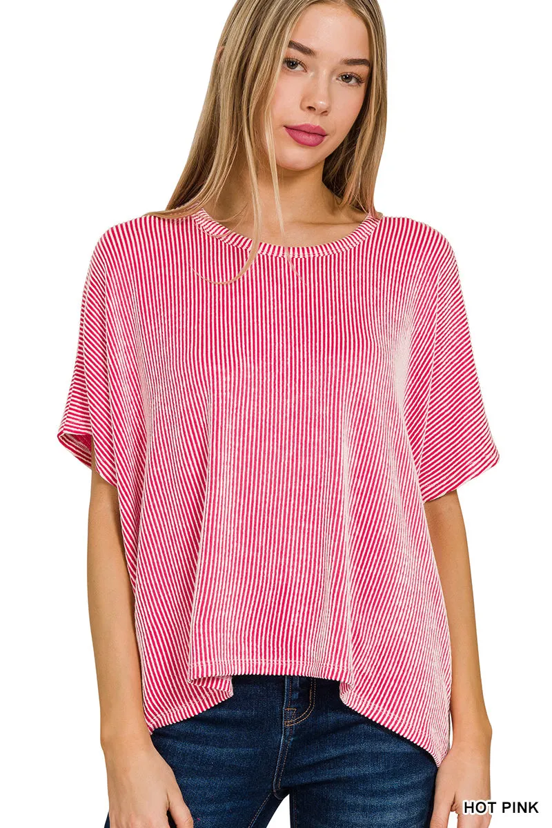 EZ Cassidy Ribbed Top