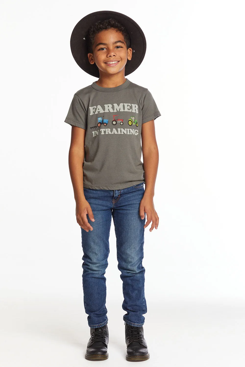 Farmer In Training Boys Tee