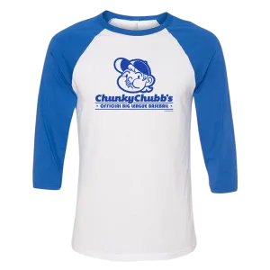 Grounded Chunky Chubb's 3/4 Sleeve Baseball T-shirt