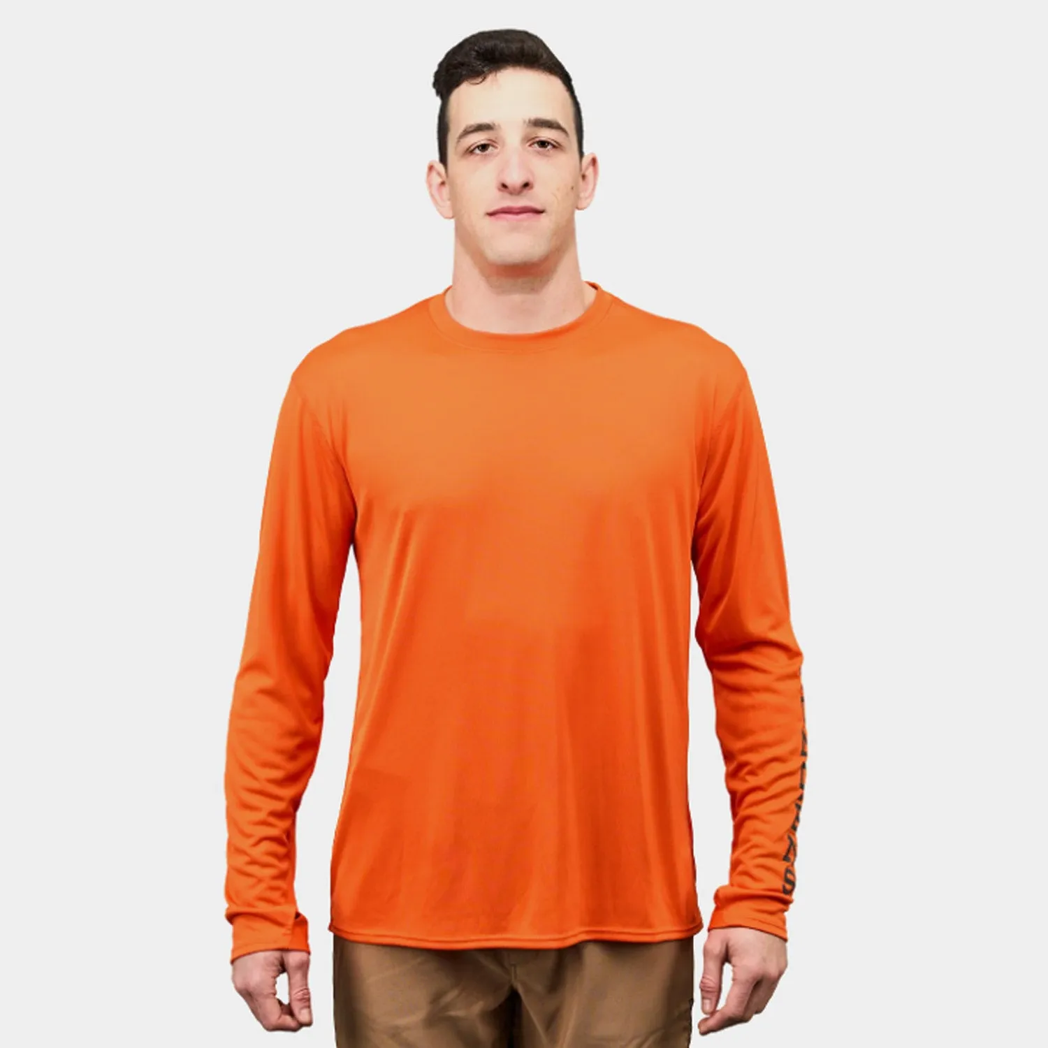 Grundéns Men's Tough Sun Crew Performance Long Sleeve T-Shirt