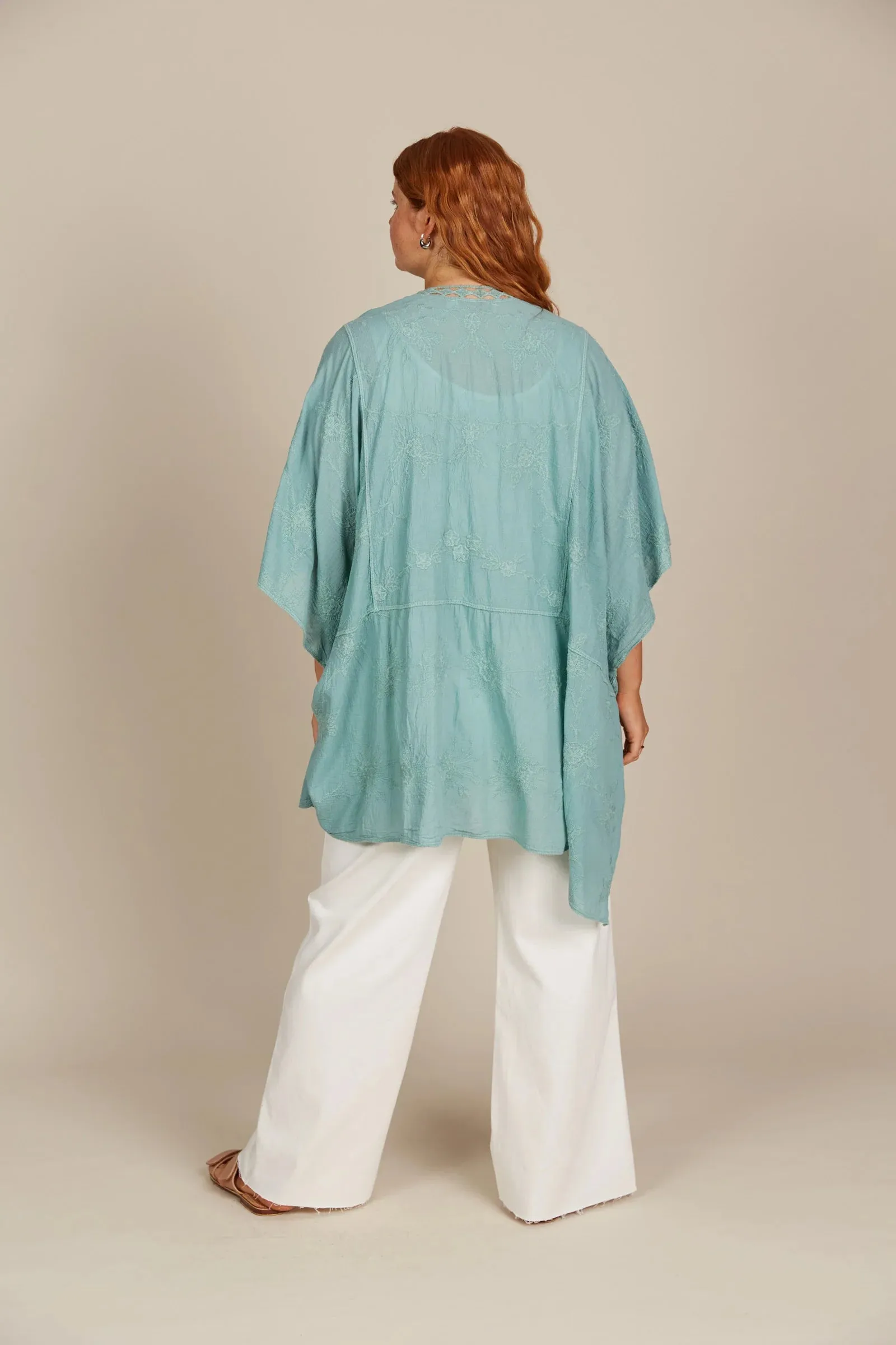 Isle of Mine Fleur Cape - Seafoam