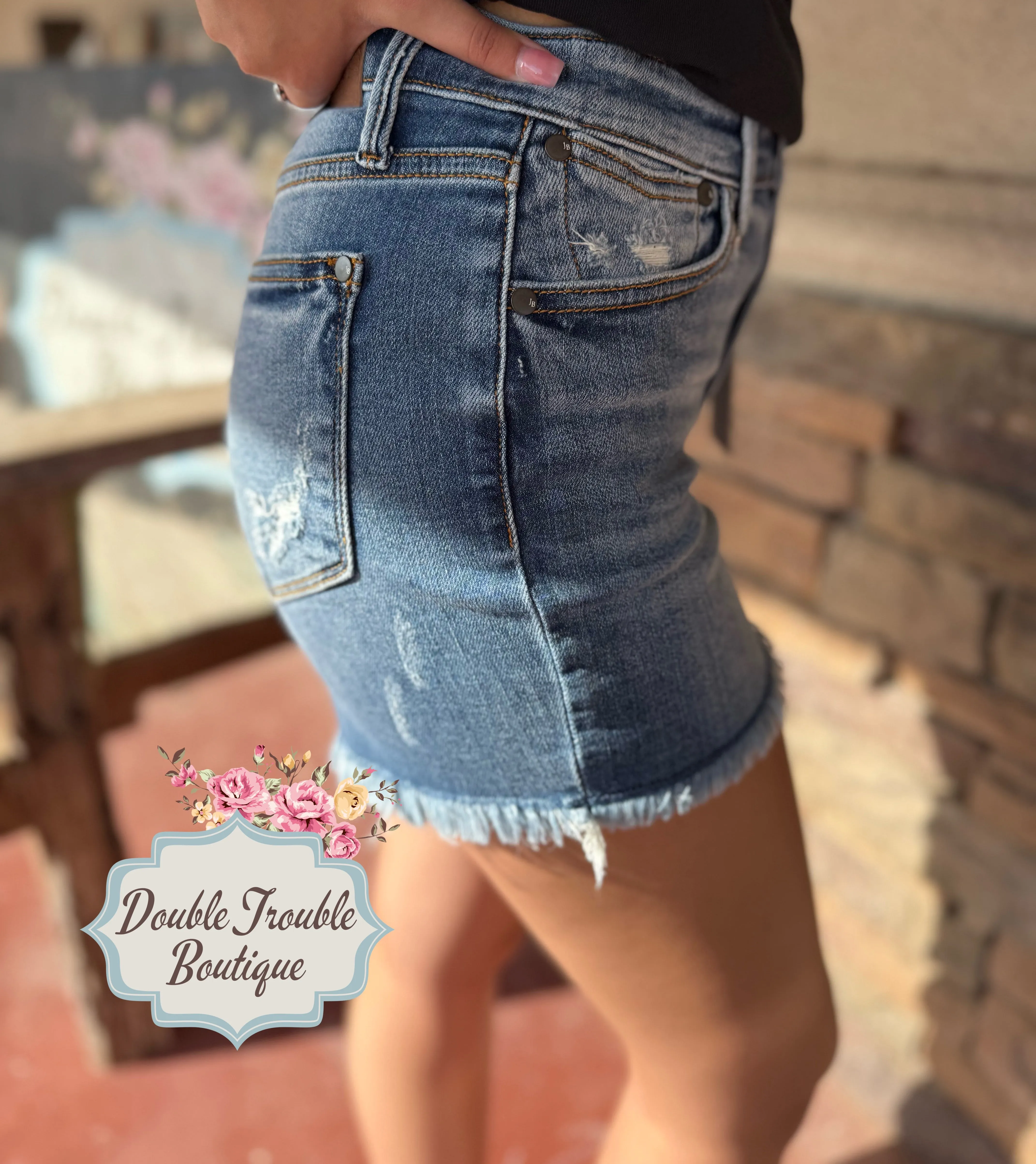 Katrina Judy Blue Shorts