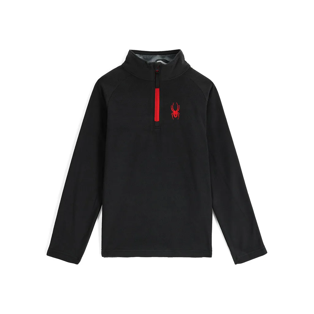 Kids Speed Fleece Half Zip - Black