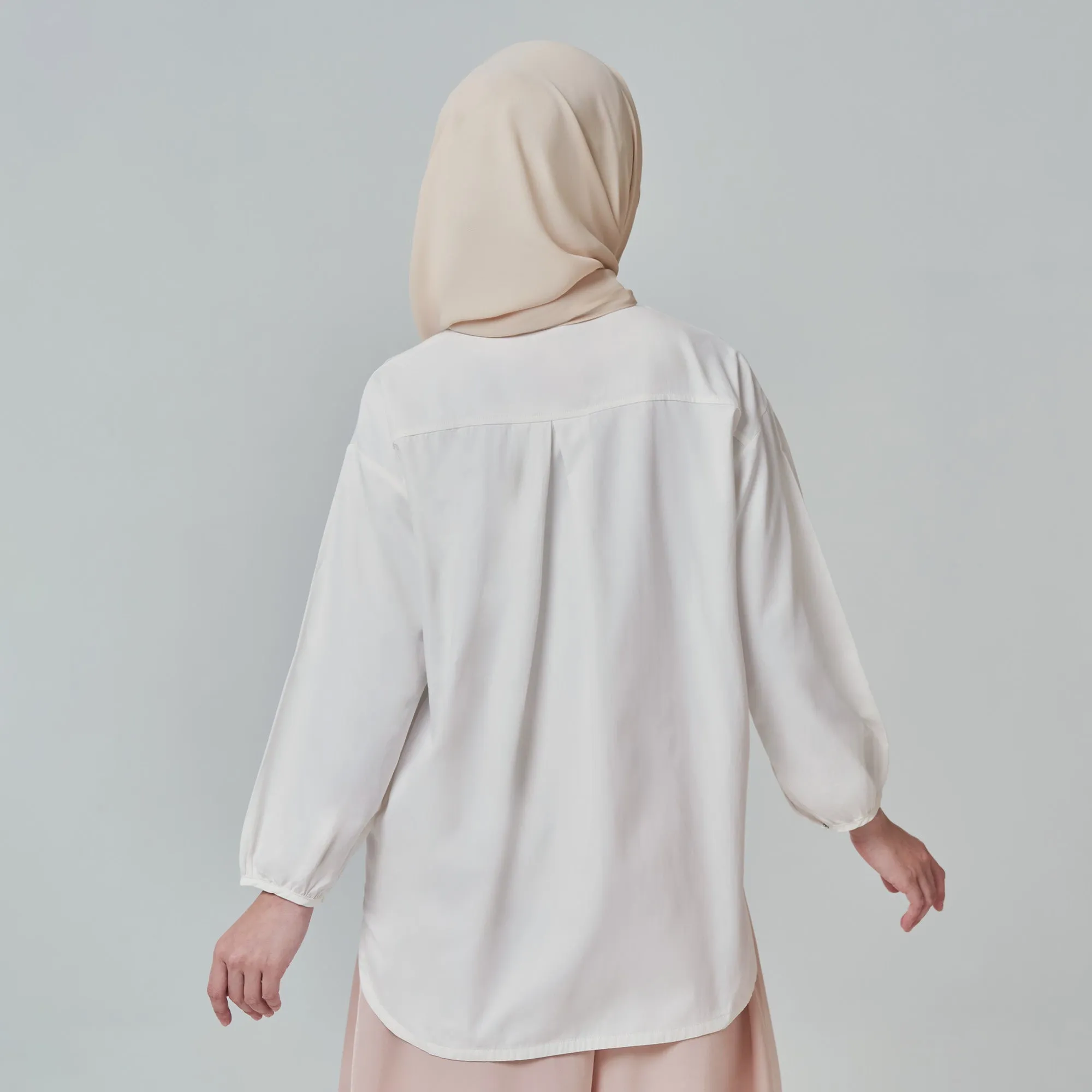 Loose Top - White