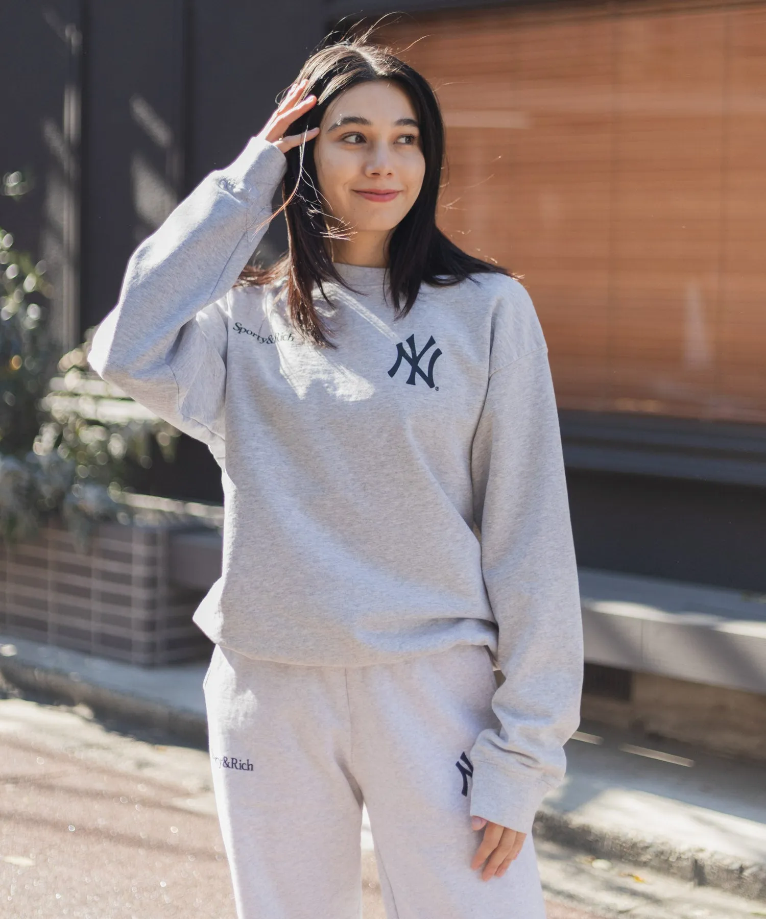 【MEN , WOMEN】Sporty&Rich Champions Crewneck