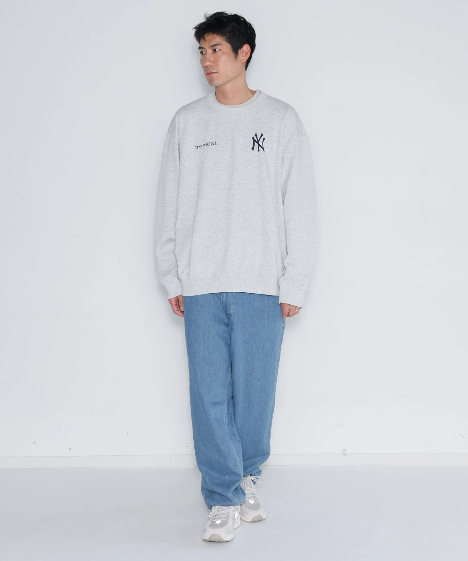 【MEN , WOMEN】Sporty&Rich Champions Crewneck