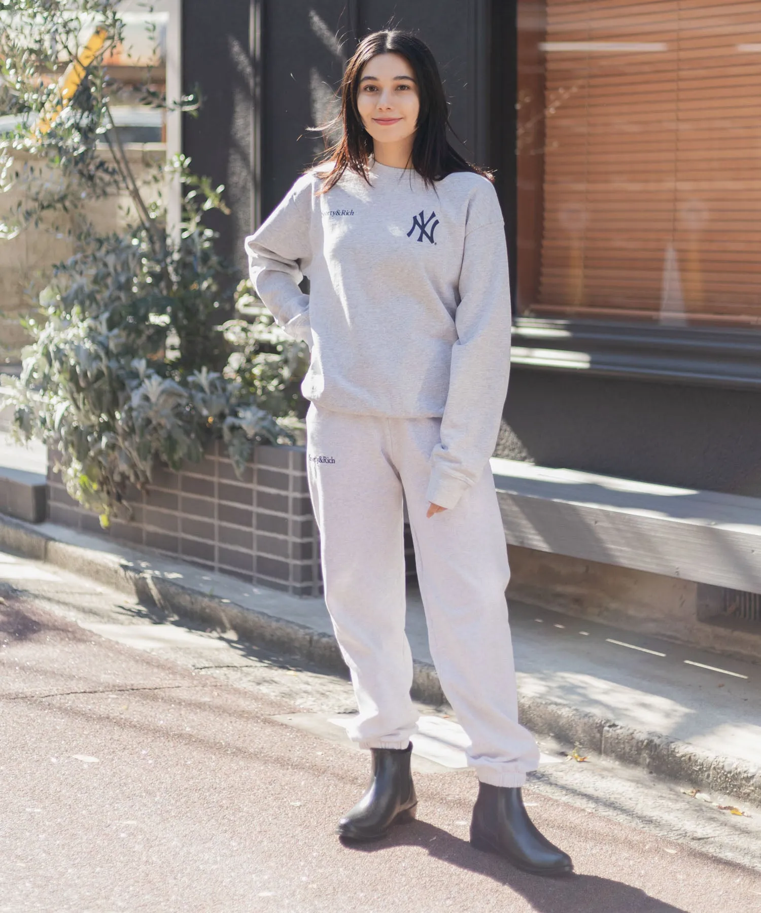 【MEN , WOMEN】Sporty&Rich Champions Crewneck