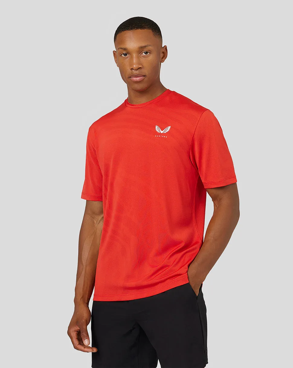 Men's Core Tech T-Shirt - Poppy
