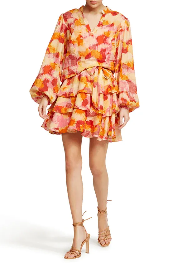 MOS The Label Never Ending Summer Blouse Print