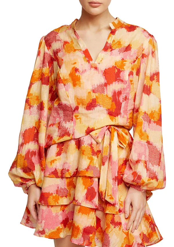 MOS The Label Never Ending Summer Blouse Print