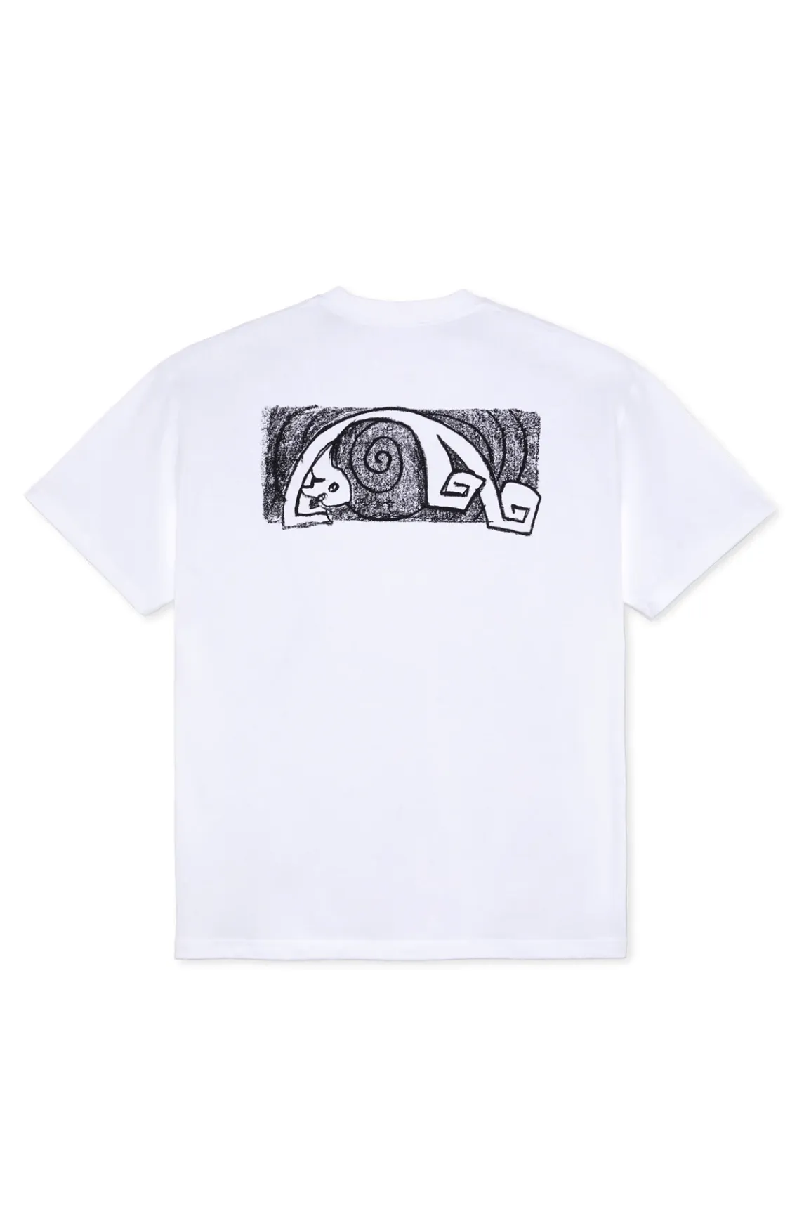 POLAR SKATE CO YOGA TRIPPIN TEE - WHITE