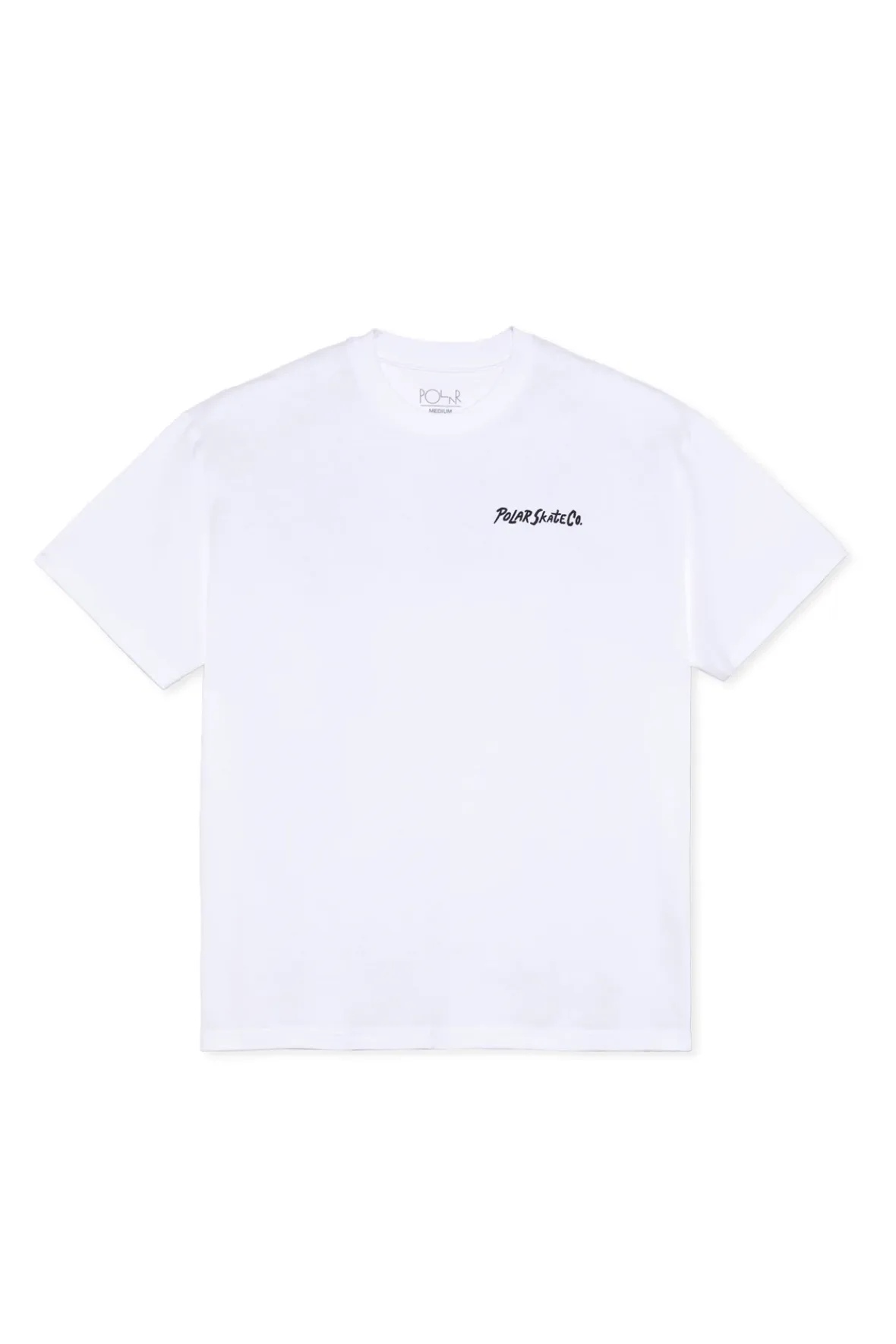 POLAR SKATE CO YOGA TRIPPIN TEE - WHITE