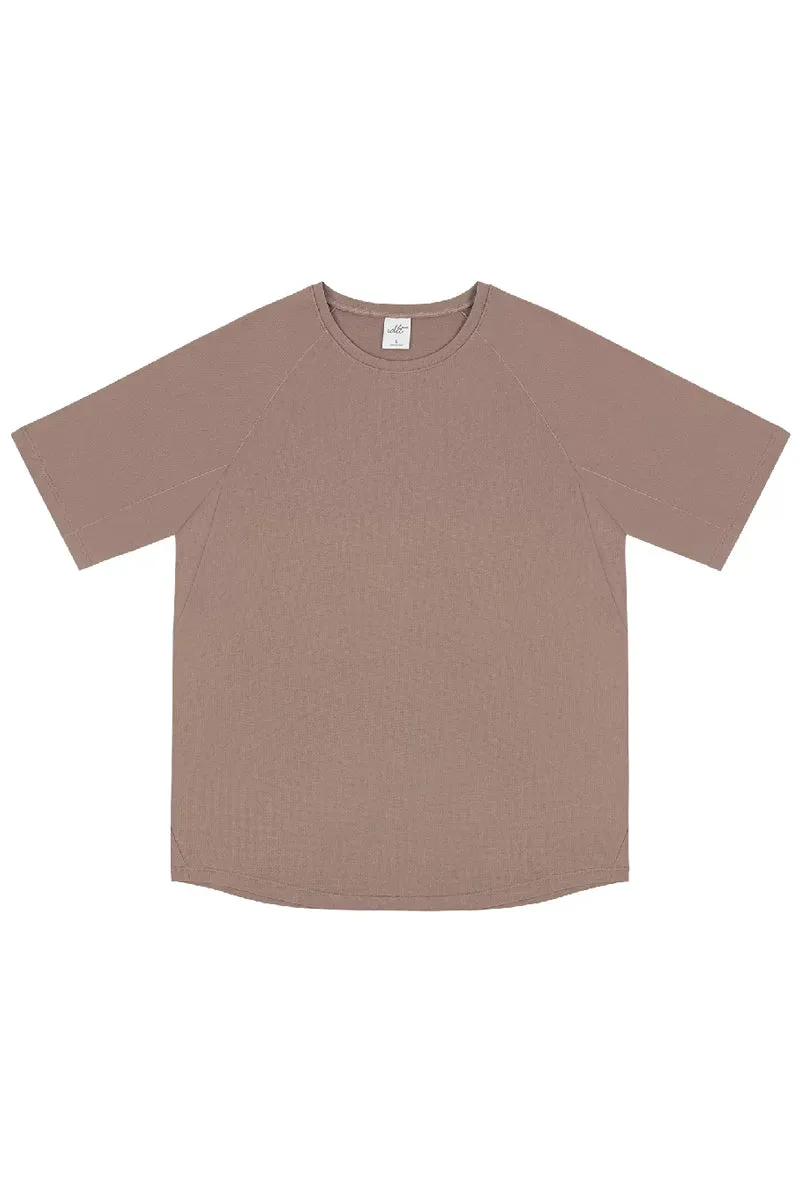 Raglan Sleeve Tee In Lightweight Fabric