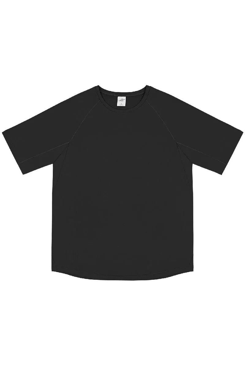 Raglan Sleeve Tee In Lightweight Fabric