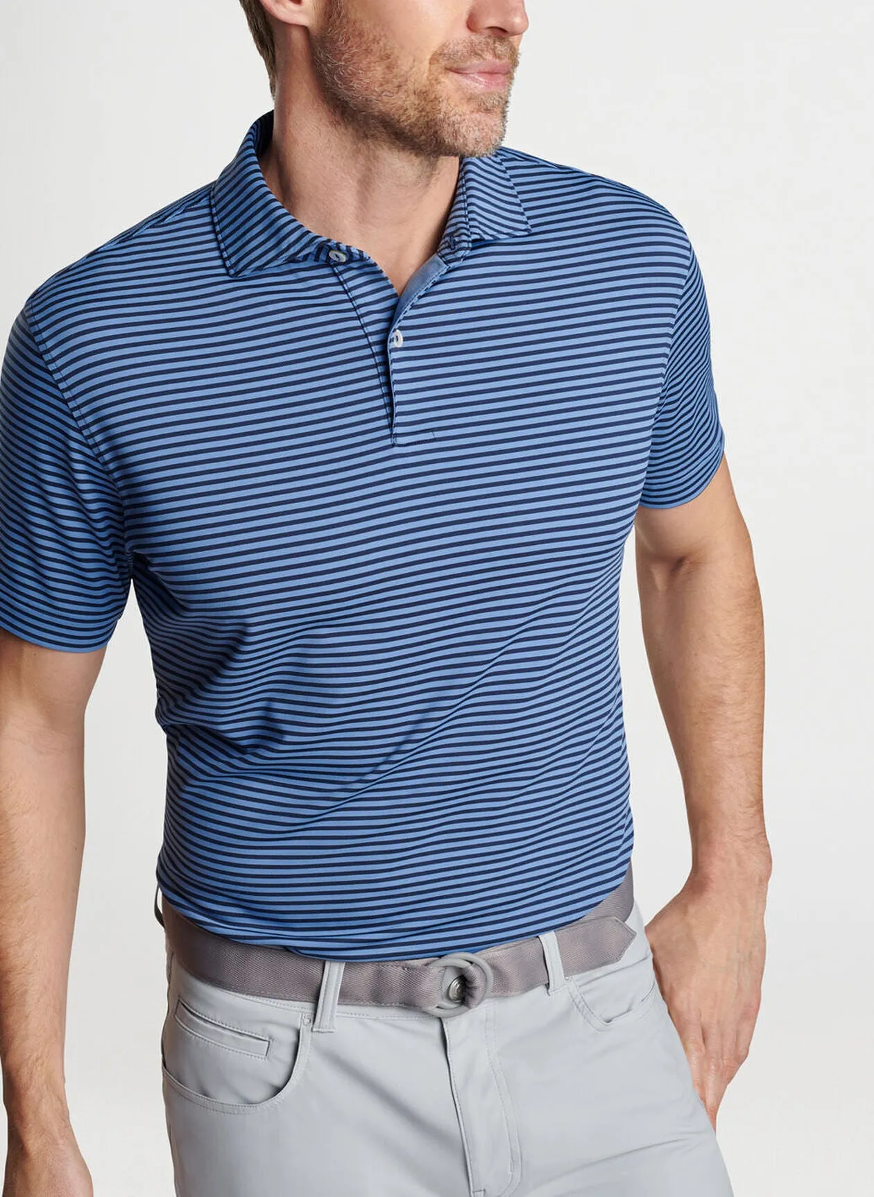 Sawyer Performance Jersey Polo (Navy)