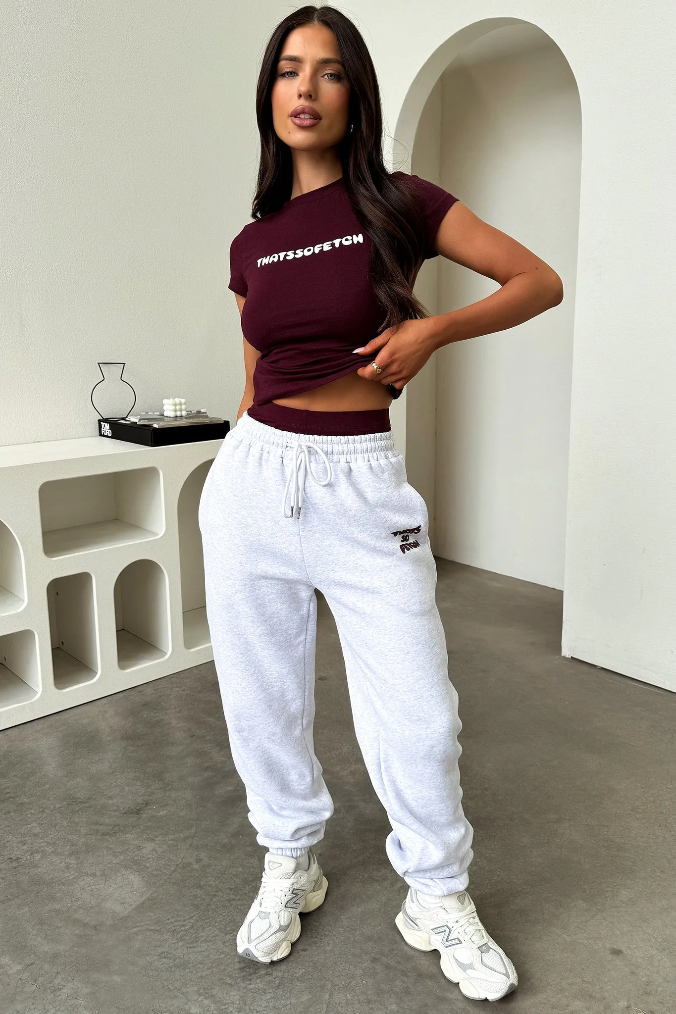Series 3 Tee - Burgundy