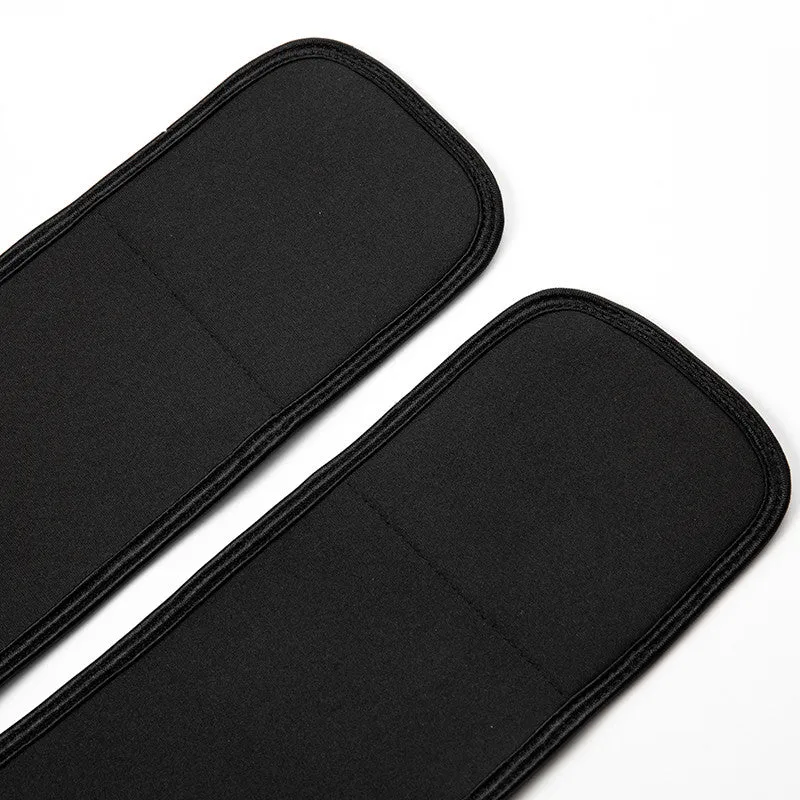 Sexy Ladie's Zippered Double Belts Waist Corset For Weight Loss Workout
