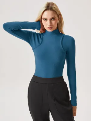 Sporty Mockneck Top