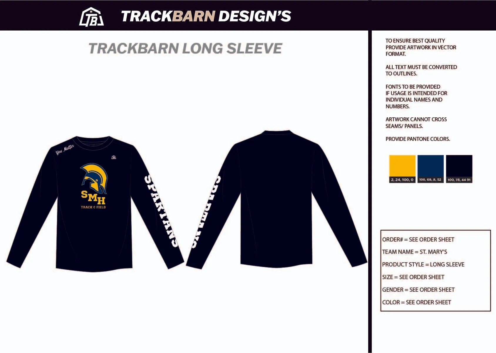 St.-Mary's- Mens Stretch Light LS Tee