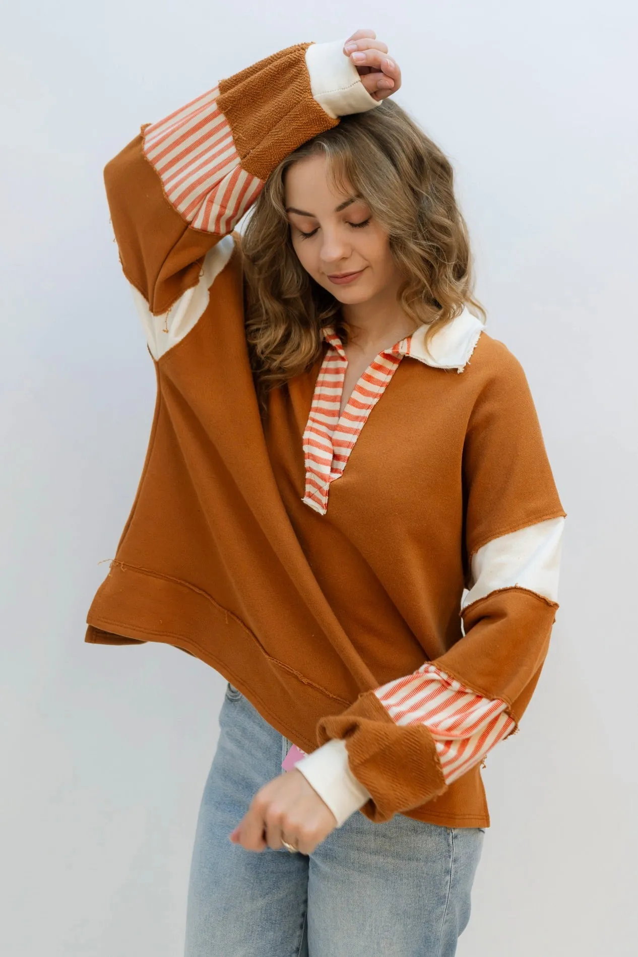 Terry Loose Fit Top