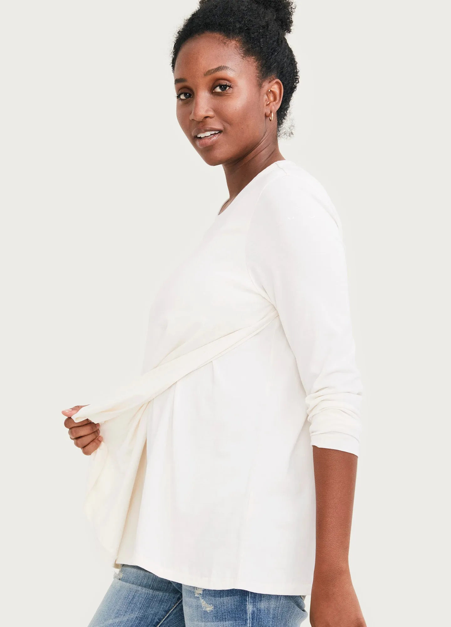 The Longsleeve Nursing Tee