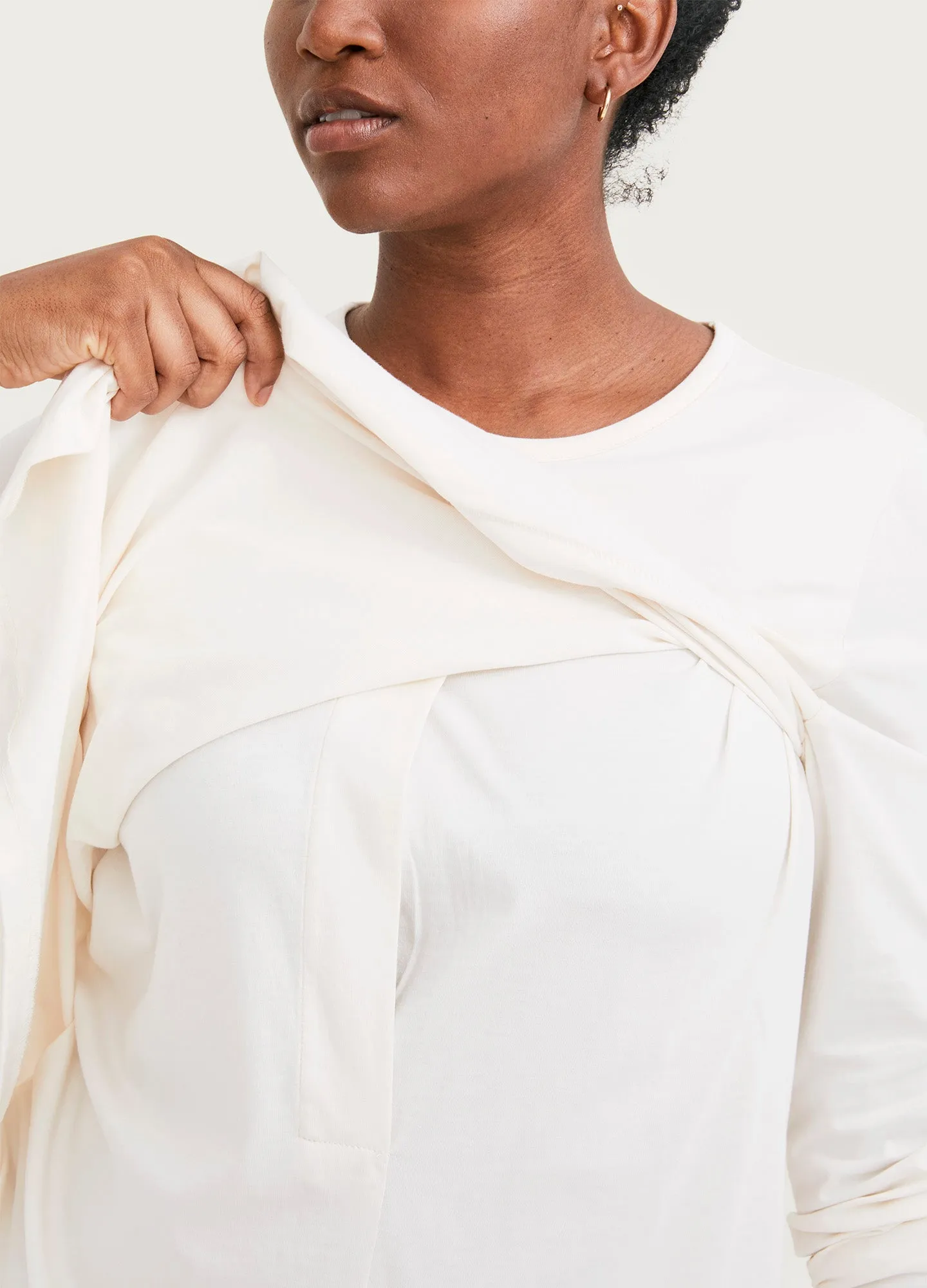 The Longsleeve Nursing Tee