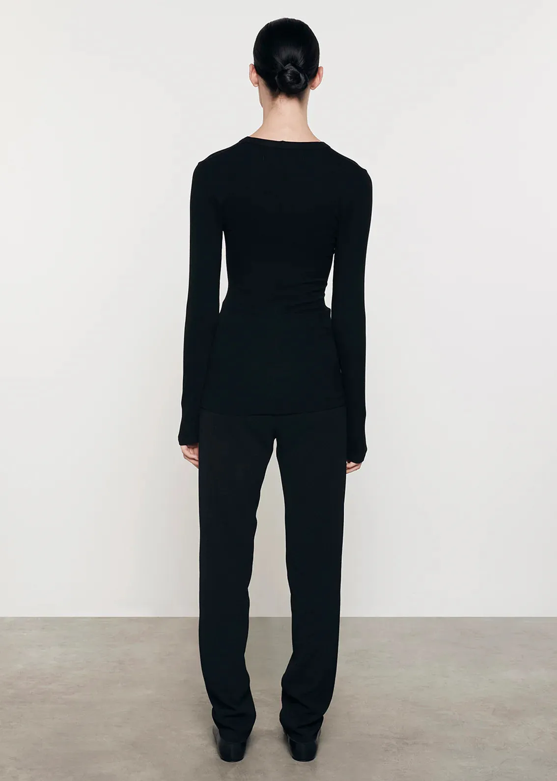 The Silk Knit L/S U