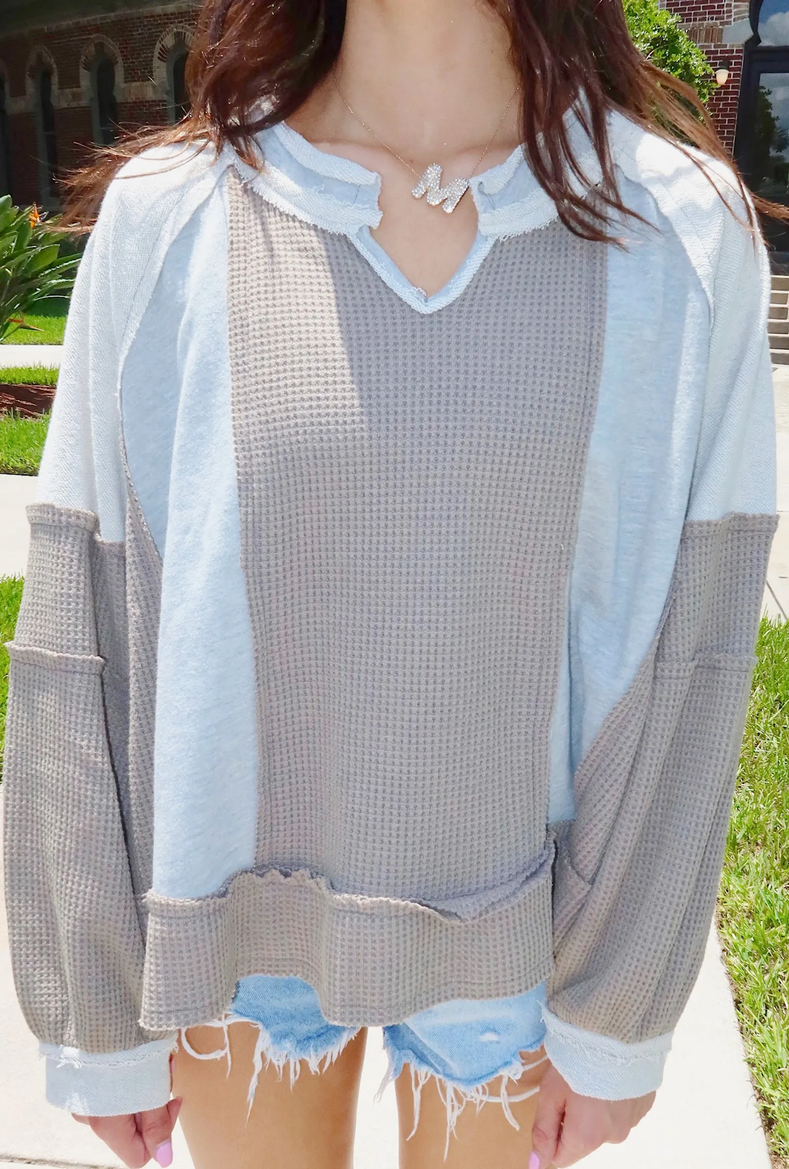 Unique & Interesting Oversized Top