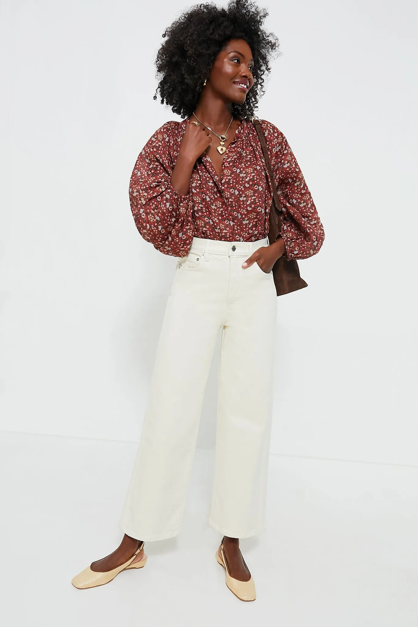 Vermillion Vine Sawyer Blouse