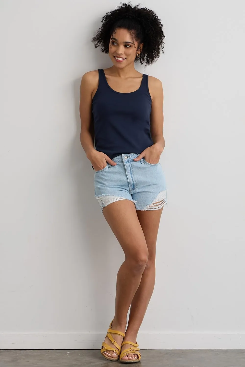 Women's 100% Organic Pima Cotton Luxe Tank Top
