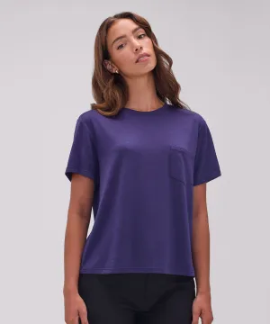 Women's Merino Boxy Pocket Tee