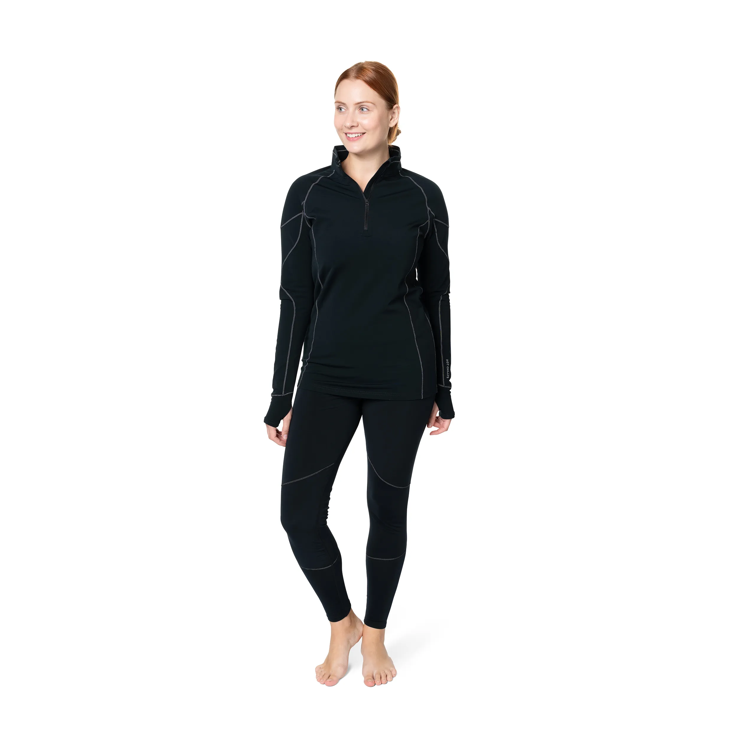 Women's Micro-Elite XT Zip-T - Black/Grey