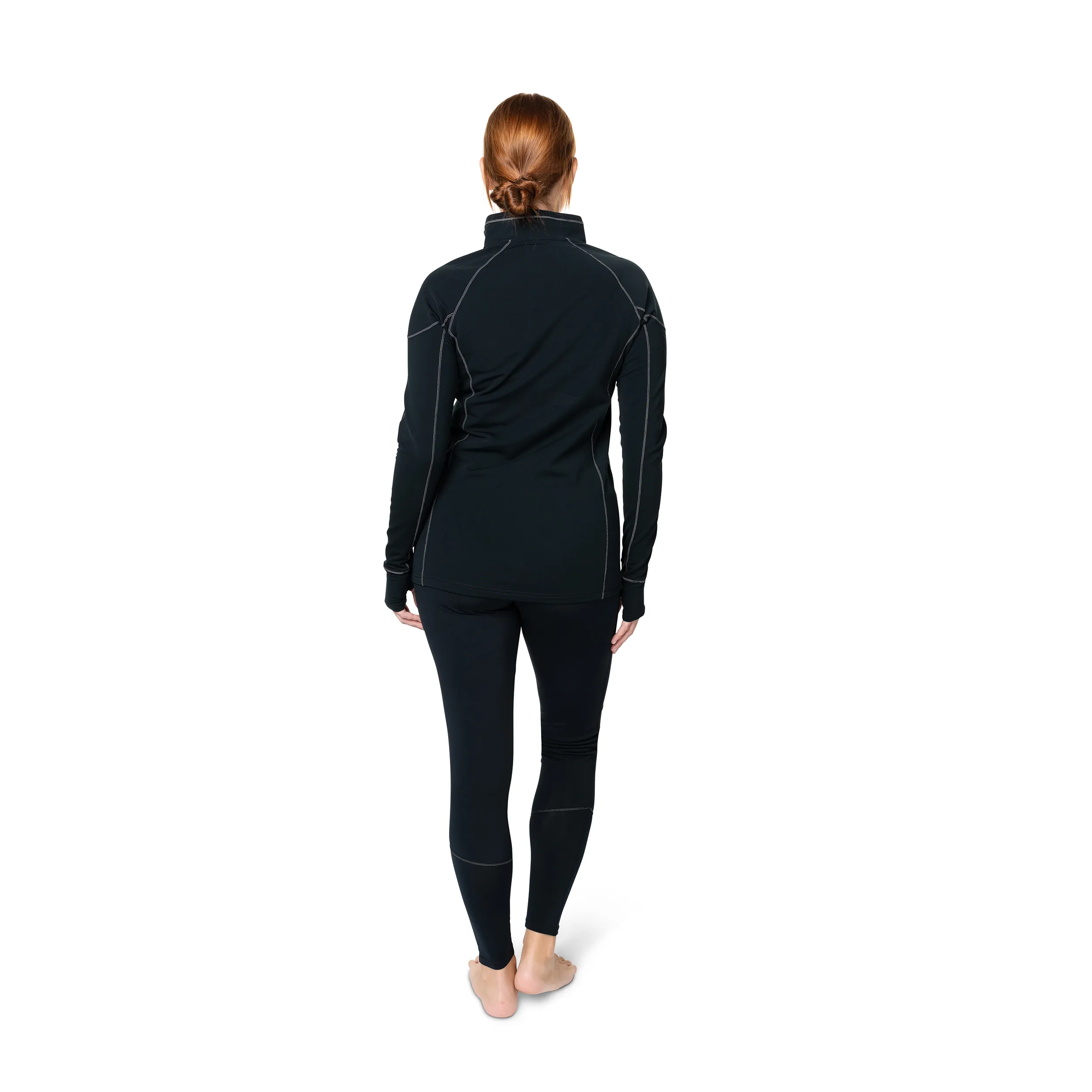 Women's Micro-Elite XT Zip-T - Black/Grey