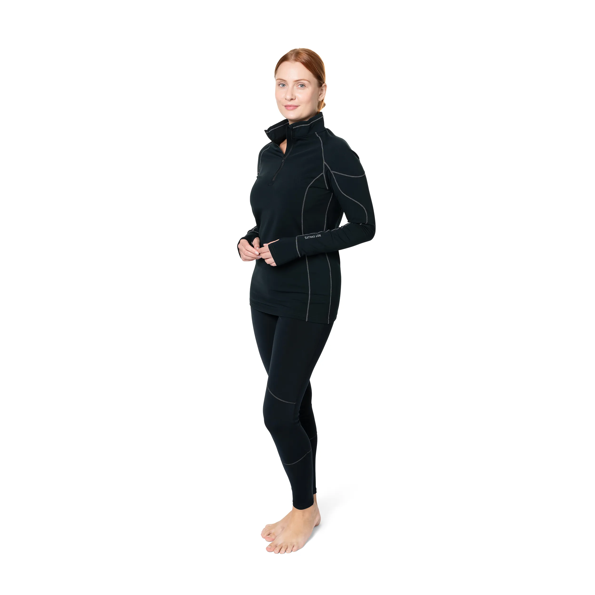 Women's Micro-Elite XT Zip-T - Black/Grey