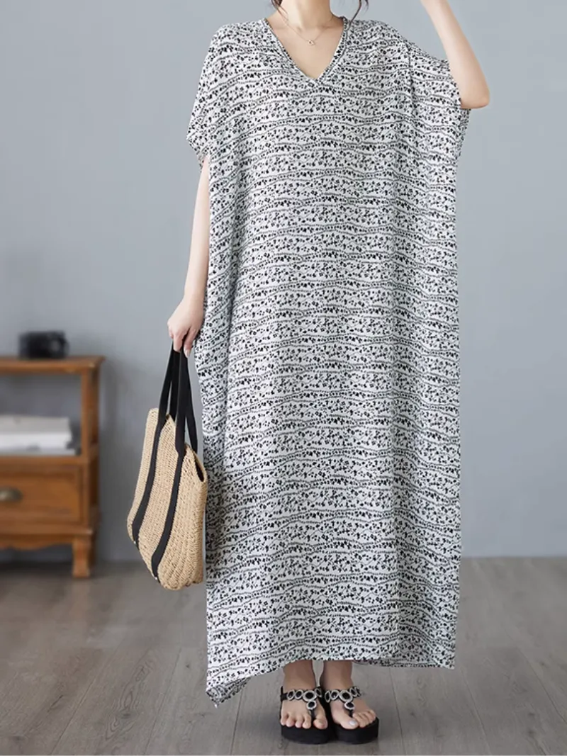 Women's Stylish Premium Quality Printed Kaftan Dress